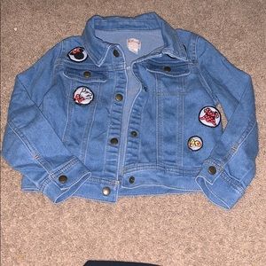 Disney Collection By Tutu Couture Jean Jacket 4T